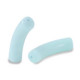 Acryl Perle Tube 32x8mm Light blue